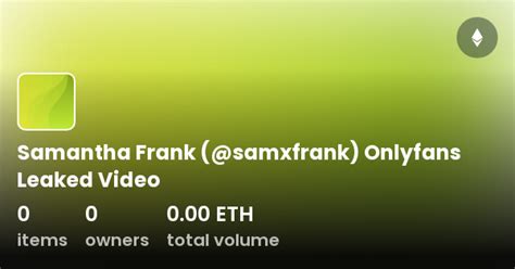 @samfrank onlyfans|(@samxfrank) • Instagram photos and videos